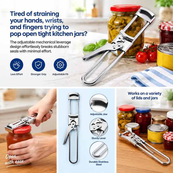 Adjustable Jar & Bottle Opener — additional product view