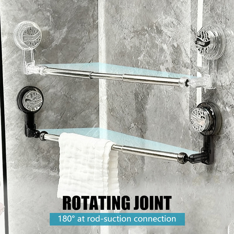 Adjustable Suction Towel Rail — additional details and use