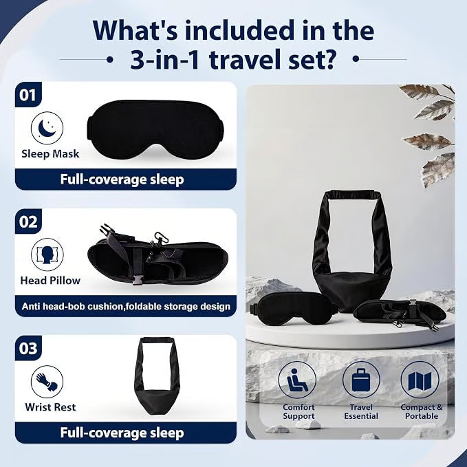 Airplane Rest Accessory Set — additional details and use