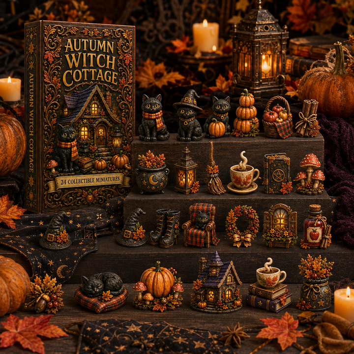 Autumn Witch Cottage Countdown Box — product photo