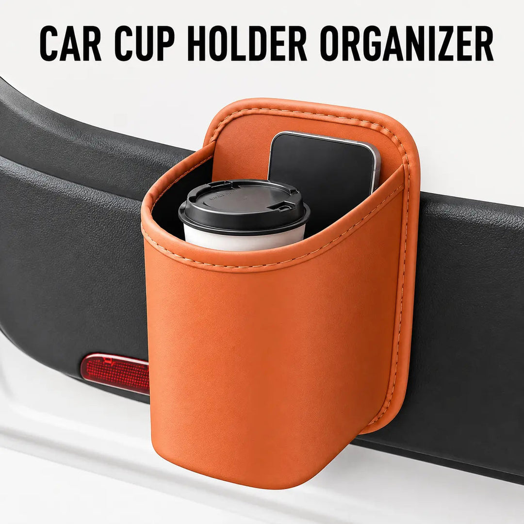 Car Cup Holder Storage Pouch — product photo