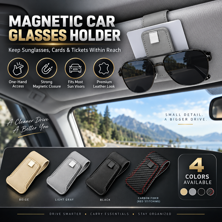 Car Sun Visor Glasses Clip — product photo