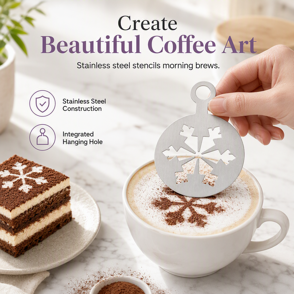 Coffee Art Stencil — product photo
