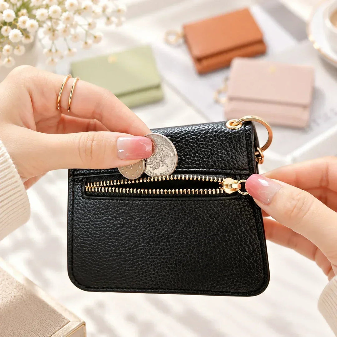 Compact Card & Coin Wallet — additional details and use