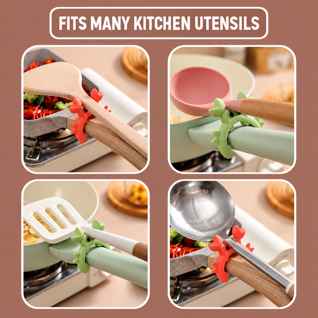 Crab Utensil Rest Clip — additional product view
