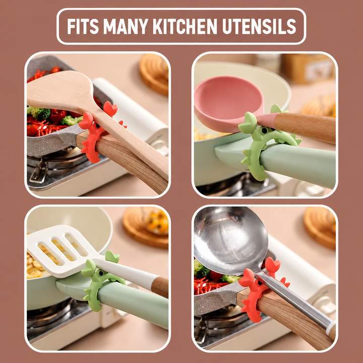 Crab Utensil Rest Clip — additional product view