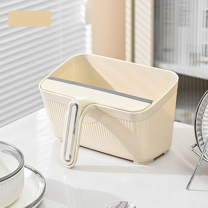 Desktop Mini Bin & Scraper — additional details and use