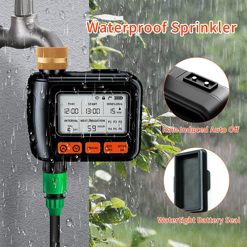 Digital Garden Water Timer — additional details and use