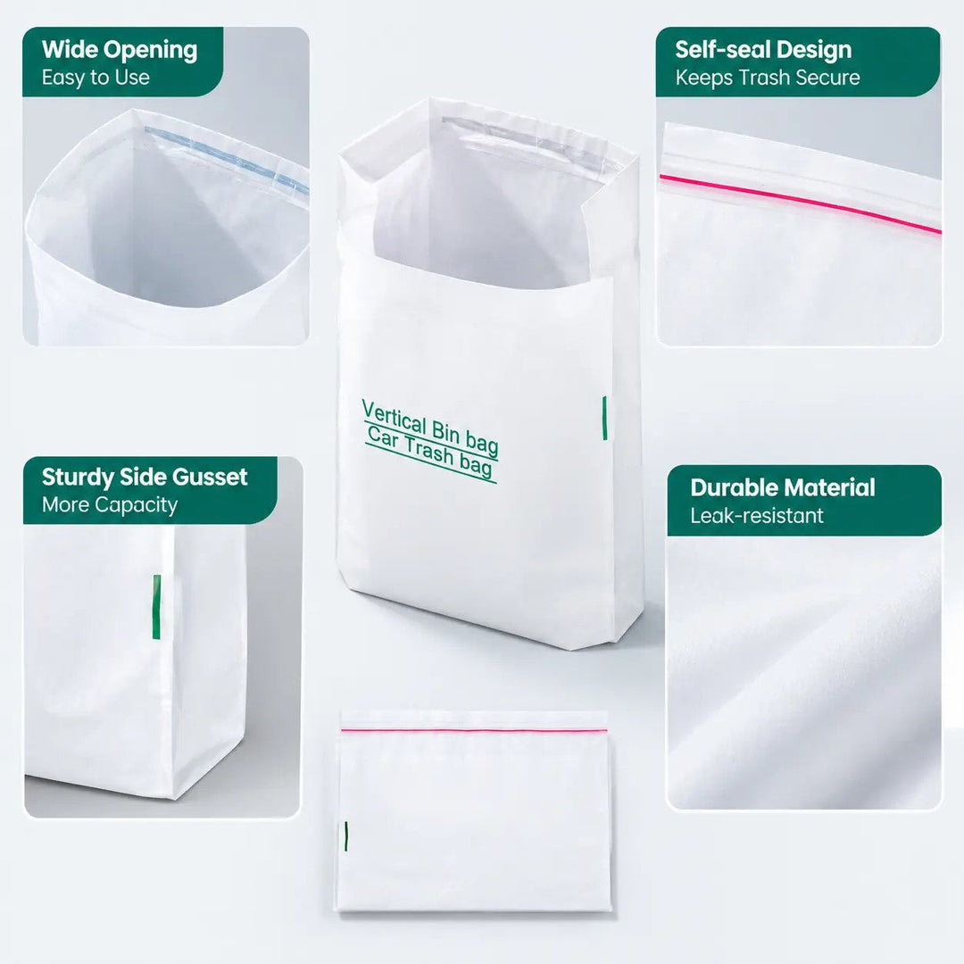 Disposable Car Trash Bags — additional details and use