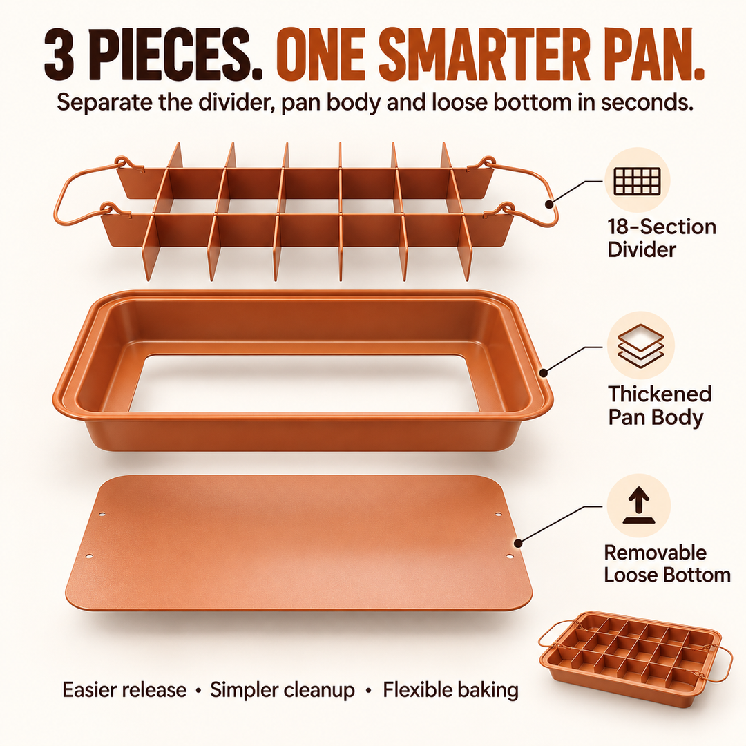 Divider Brownie Baking Pan — additional product view