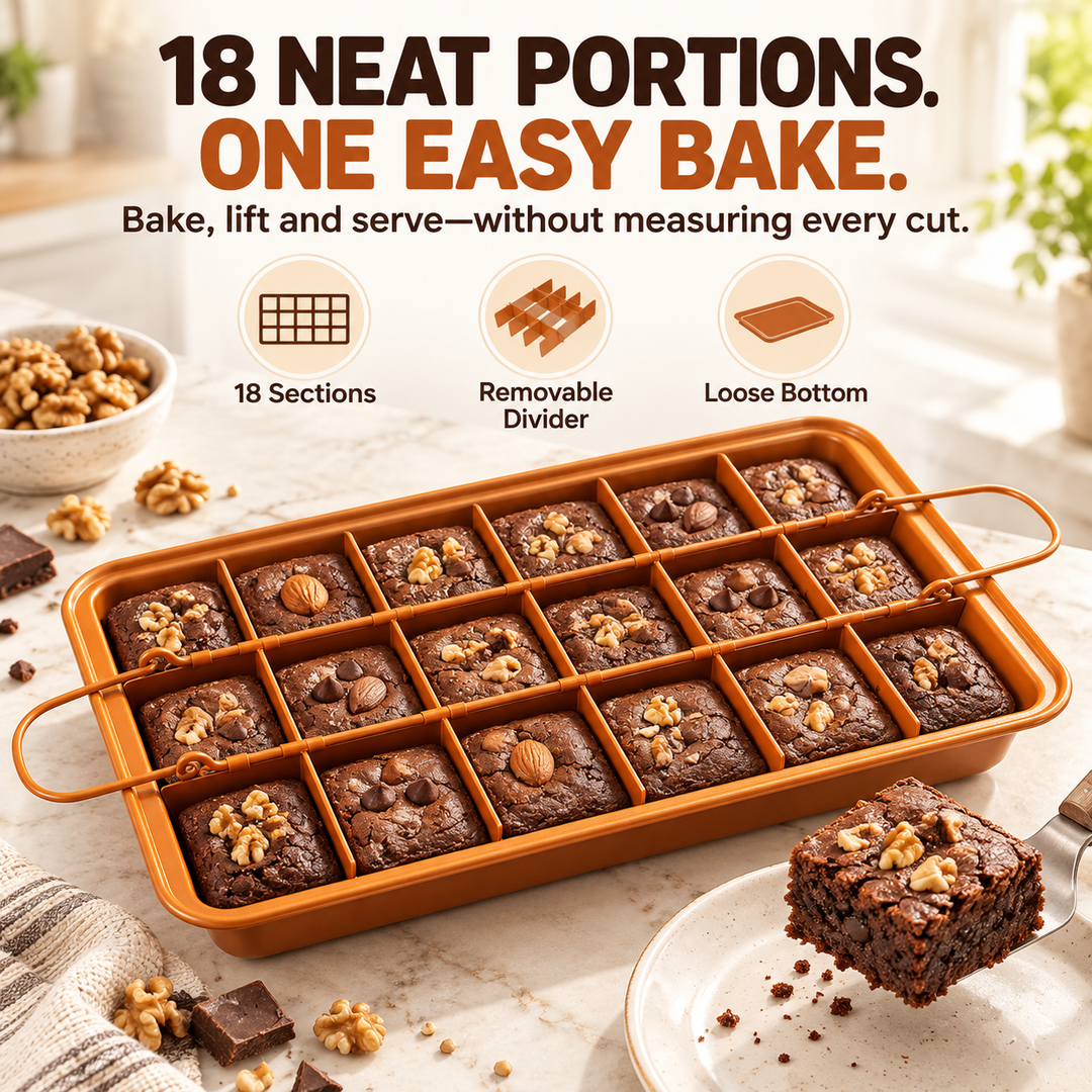 Divider Brownie Baking Pan — product photo