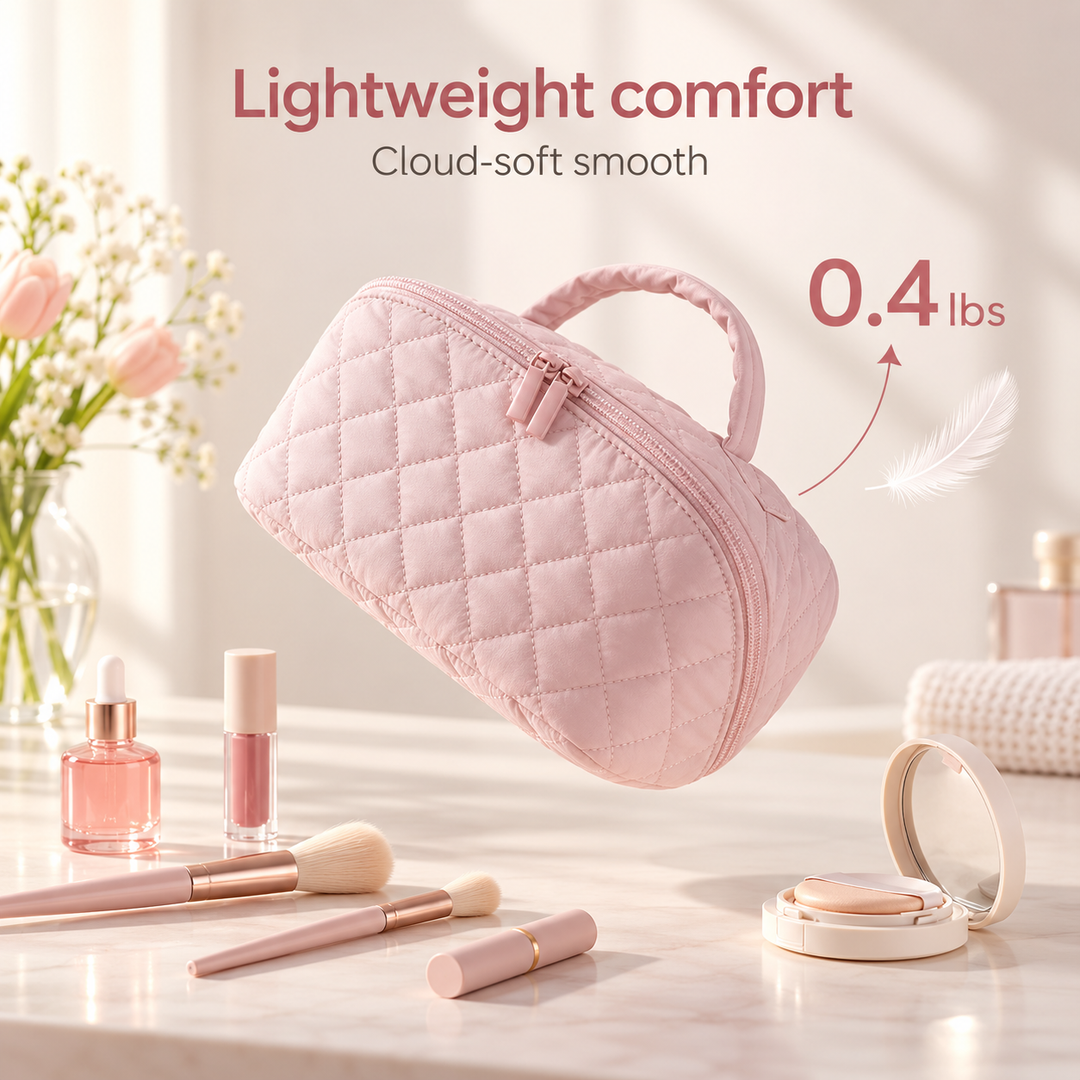 Everyday Travel Makeup Bag — additional details and use