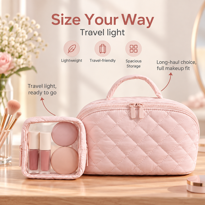 Everyday Travel Makeup Bag — product photo