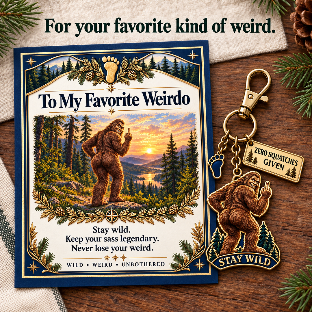 Favorite Weirdo Keychain Gift — additional details and use