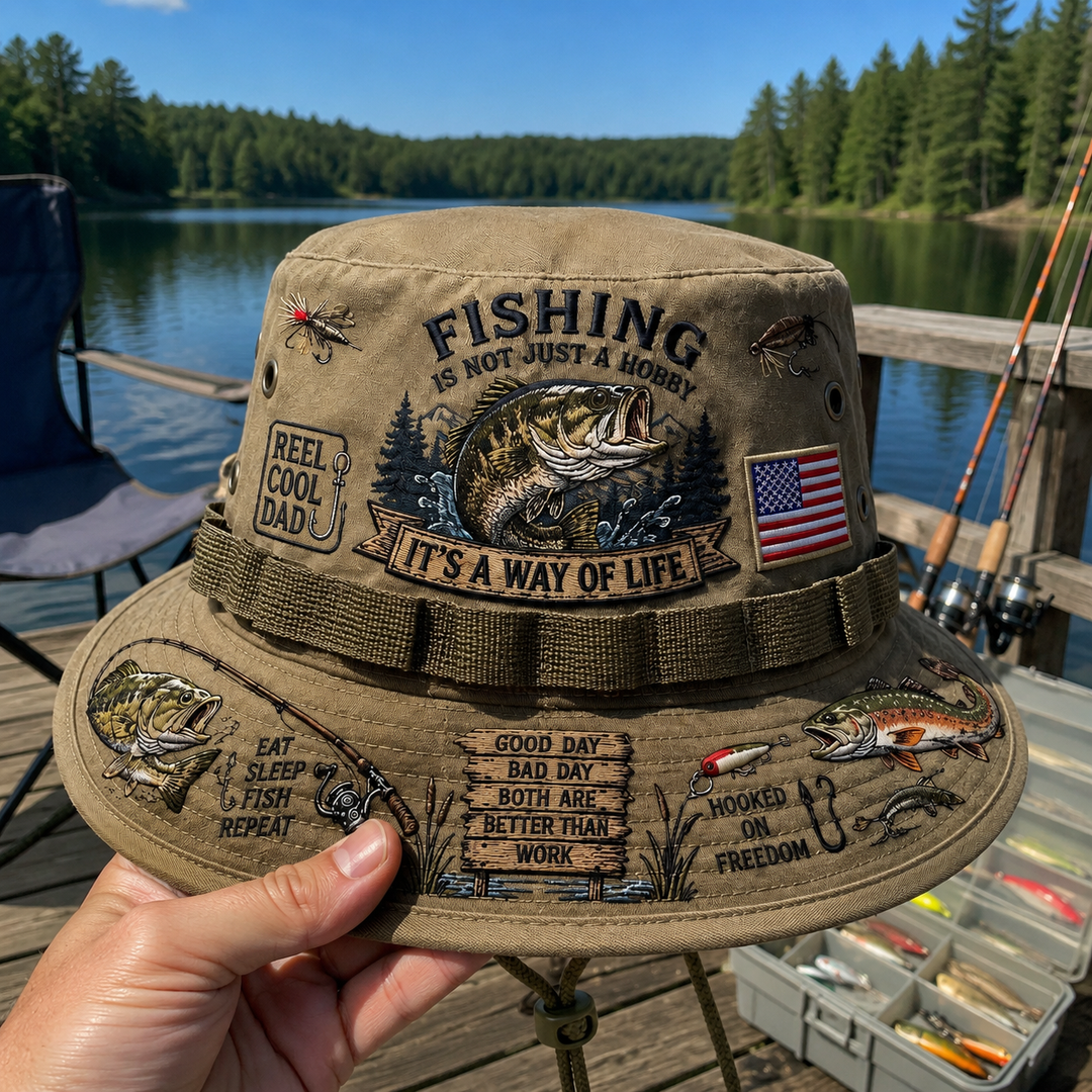 Fishing-Style Boonie Hat — additional details and use