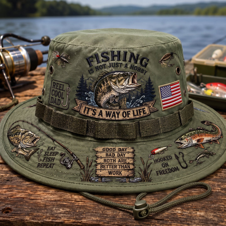 Fishing-Style Boonie Hat — additional details and use