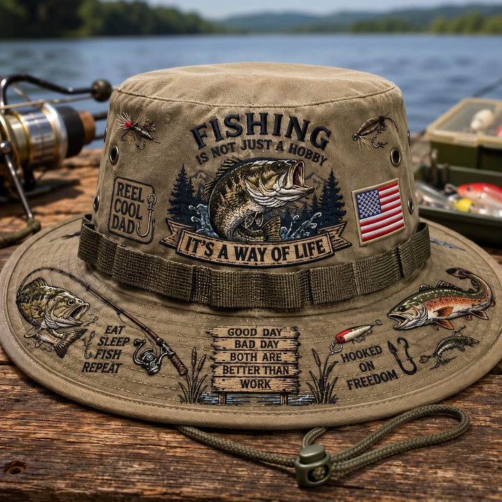 Fishing-Style Boonie Hat — product photo