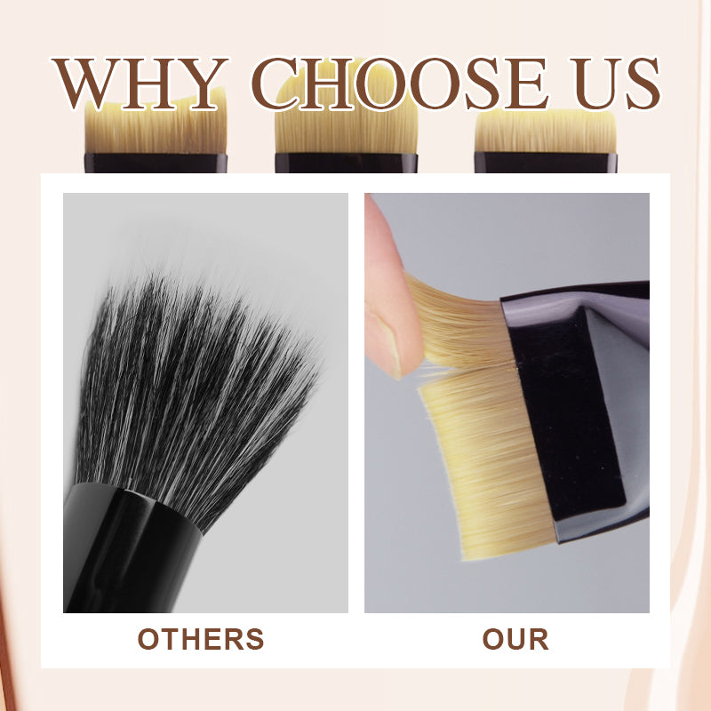 Flat Foundation Brush — additional details and use