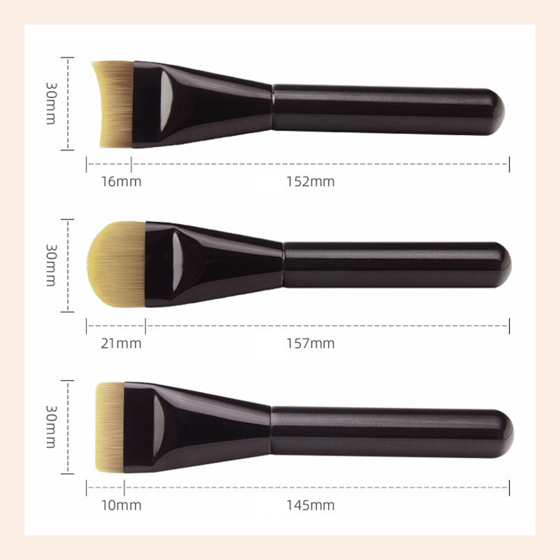 Flat Foundation Brush — additional details and use