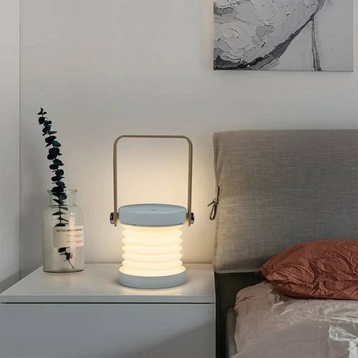 Folding LED Reading Lamp — additional details and use