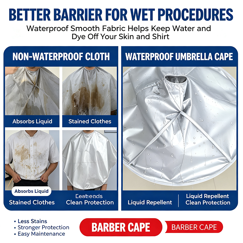 Haircut Catcher Cape — additional details and use