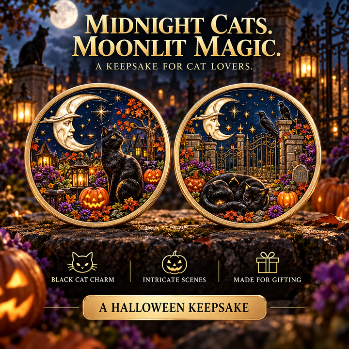 Halloween Collectible Coin Set — product photo