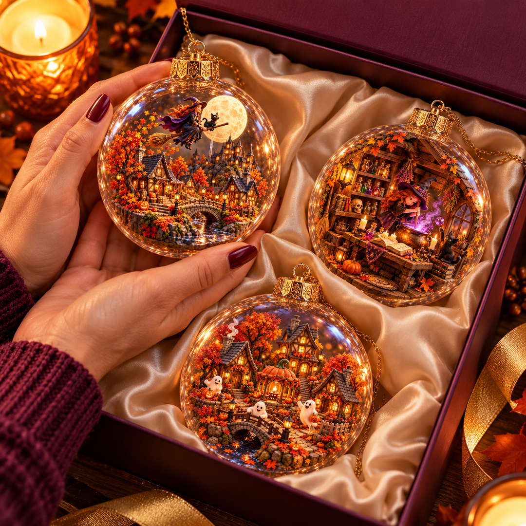 Halloween Globe Ornaments — additional product view