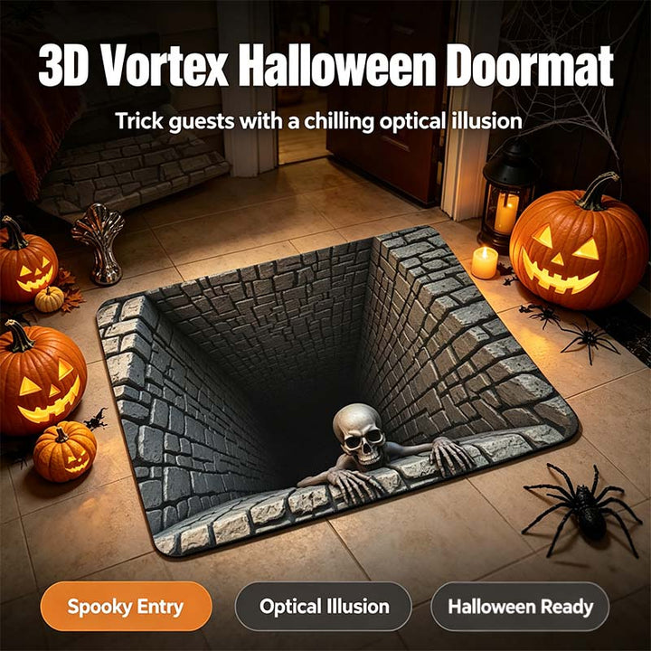 Halloween Illusion Floor Mat — product photo