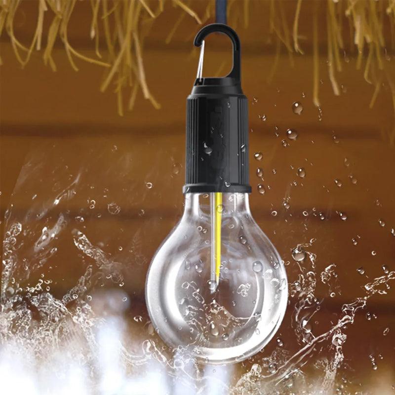Hanging USB-C Camping Light — additional details and use
