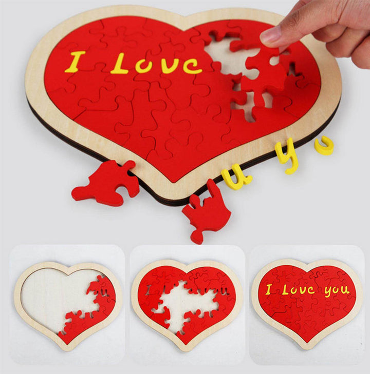 Heart-Shaped Puzzle — product photo