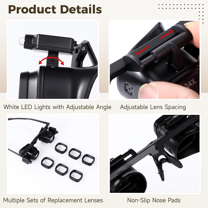 LED Craft Magnifier — additional details and use