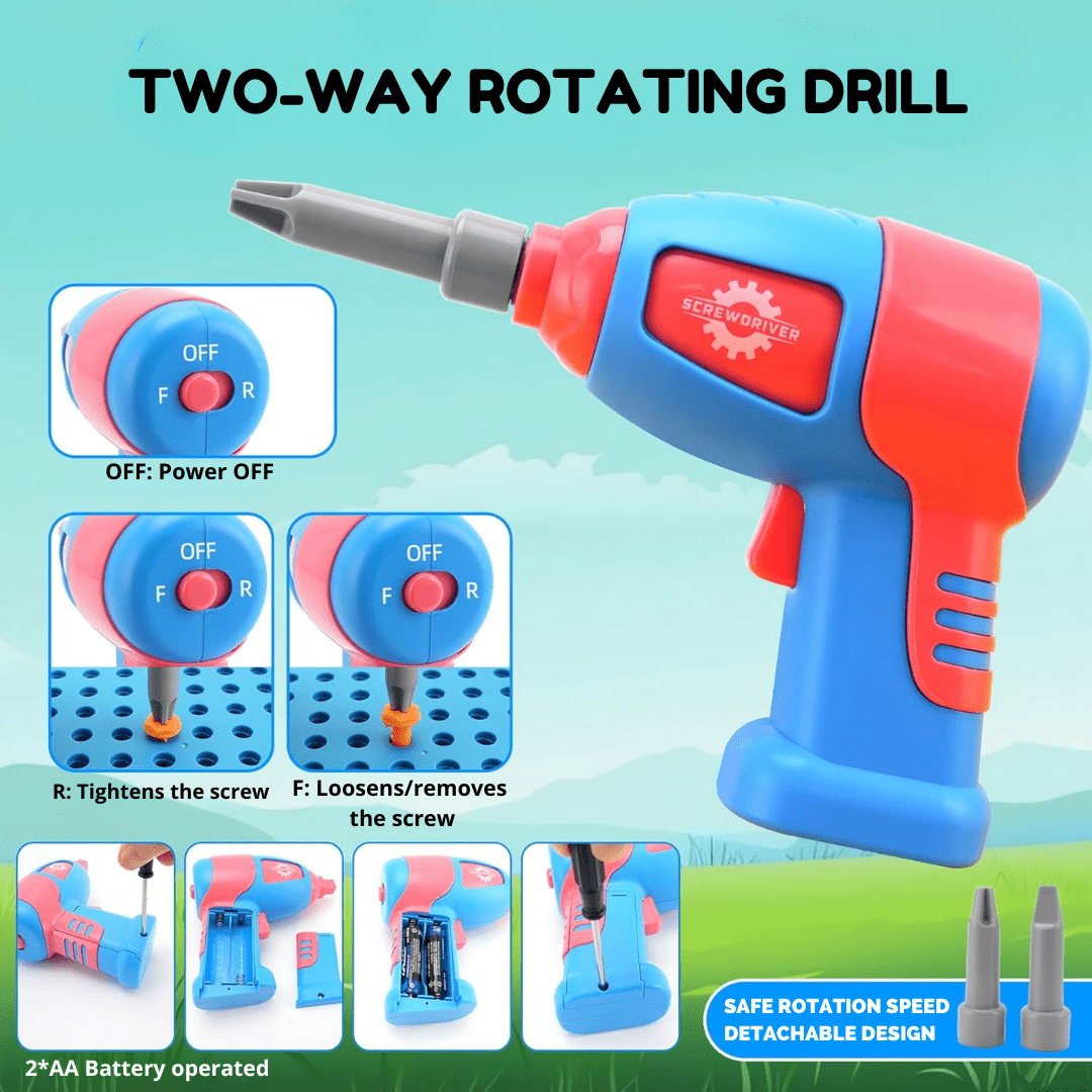 Little Builder Tool Kit — additional details and use