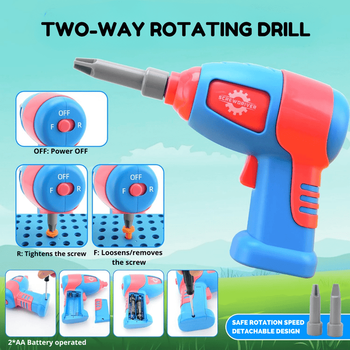 Little Builder Tool Kit — additional details and use