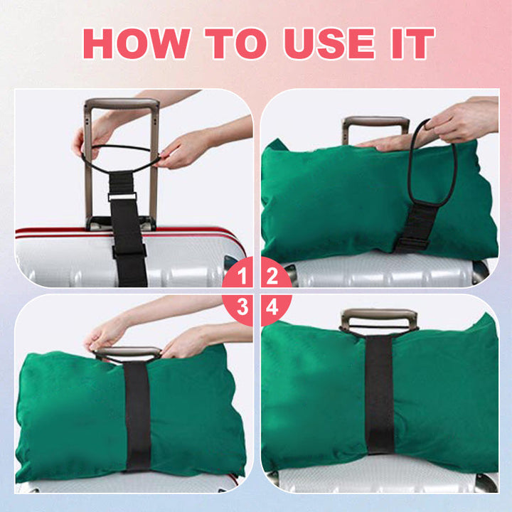 Luggage Attachment Strap — additional details and use