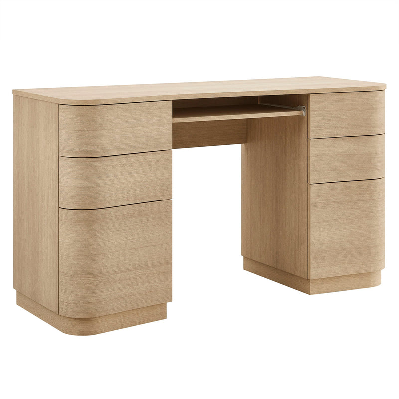 Mirae Curved Writing Desk