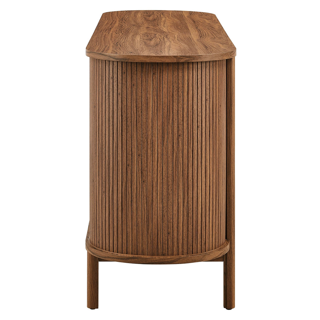 Cadence 6-Drawer Curved Dresser — Walnut — alternate view