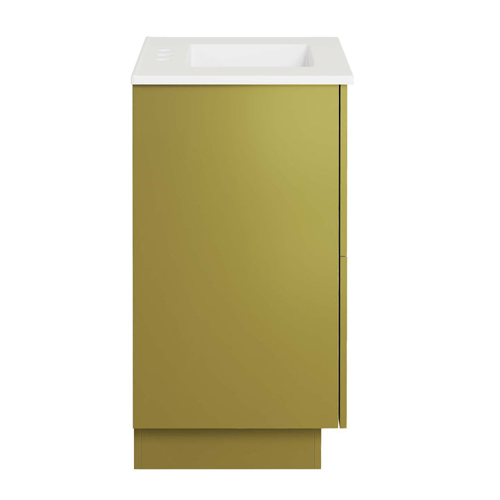 Quantum Bathroom Vanity Basin Included — 30" / White Gold — alternate view