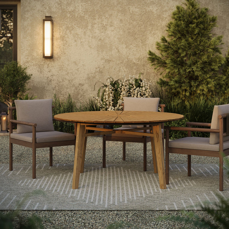 Cielo Sunburst Dining Table