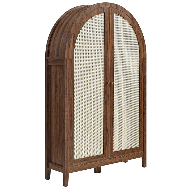 Calista Arched Desk Cabinet