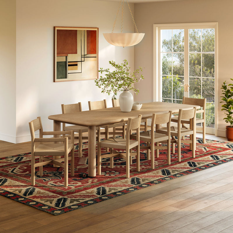 Alvia Nine-Piece Dining Set