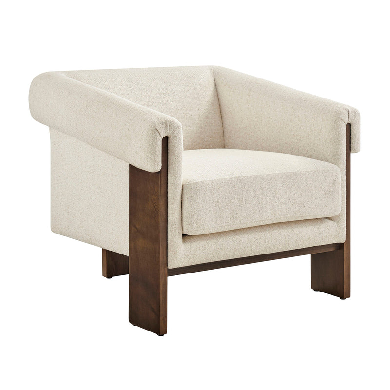 Halbrook Linen Blend Chair