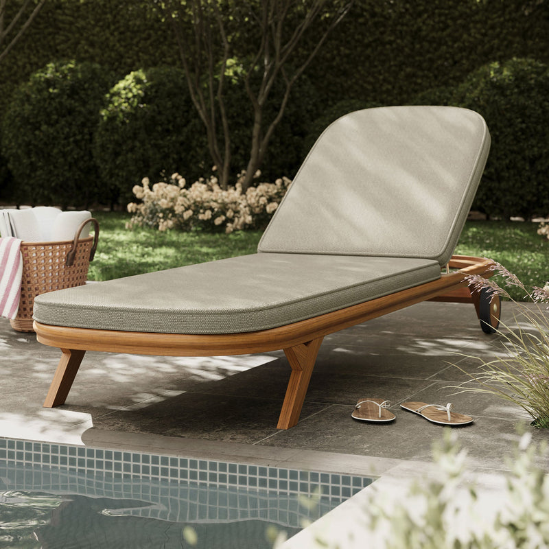 Kona Teak Chaise Lounge