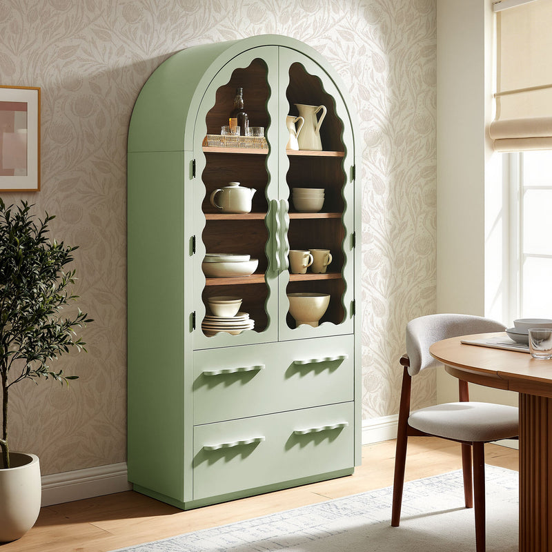 Rory Arched Display Cabinet