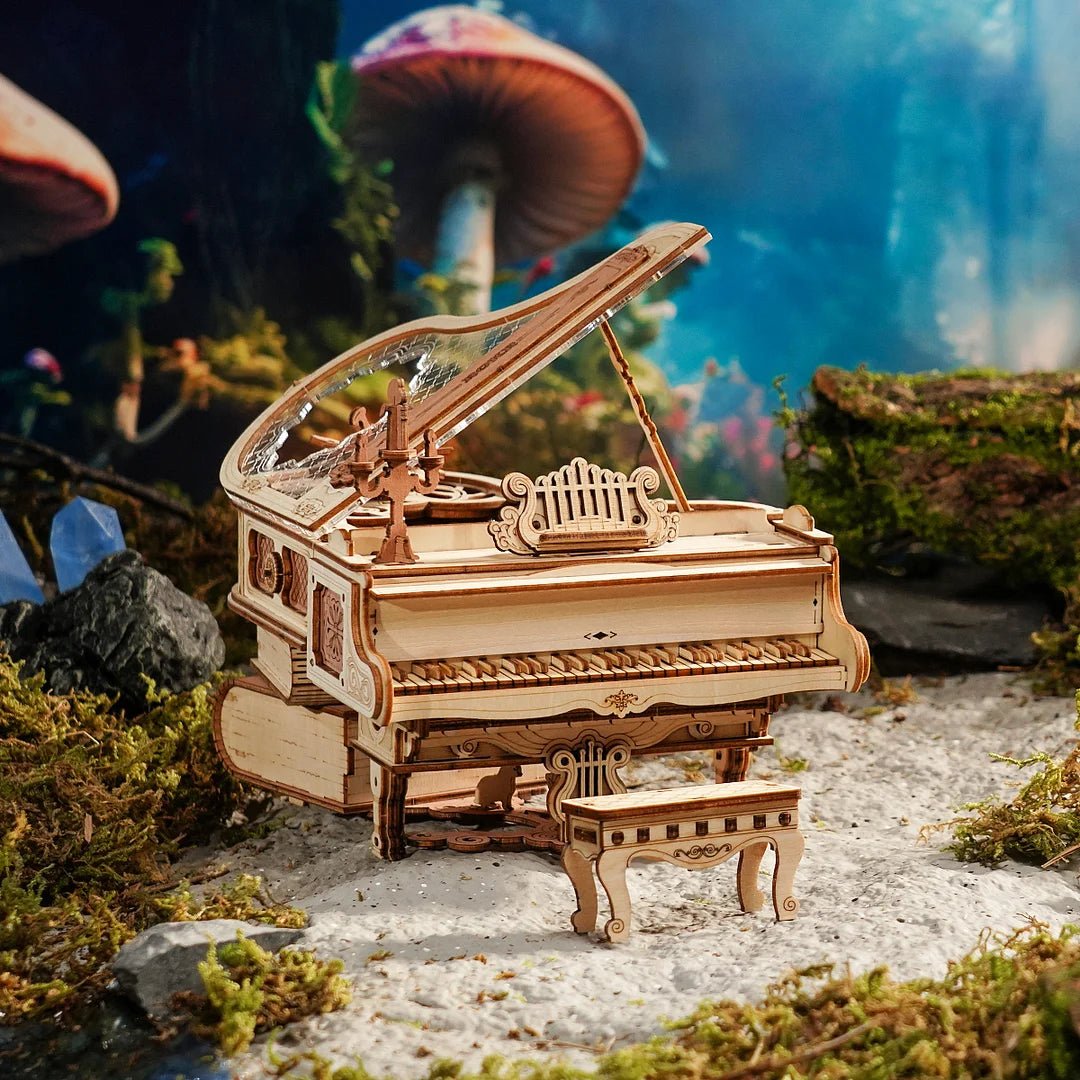 Mechanical Piano Music Box Kit — product photo