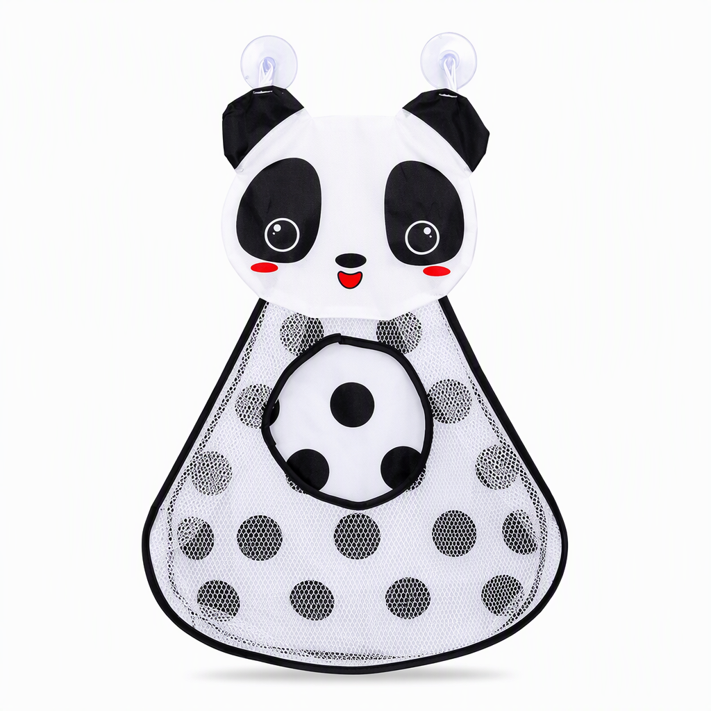 Mesh Bath Toy Organizer — additional details and use