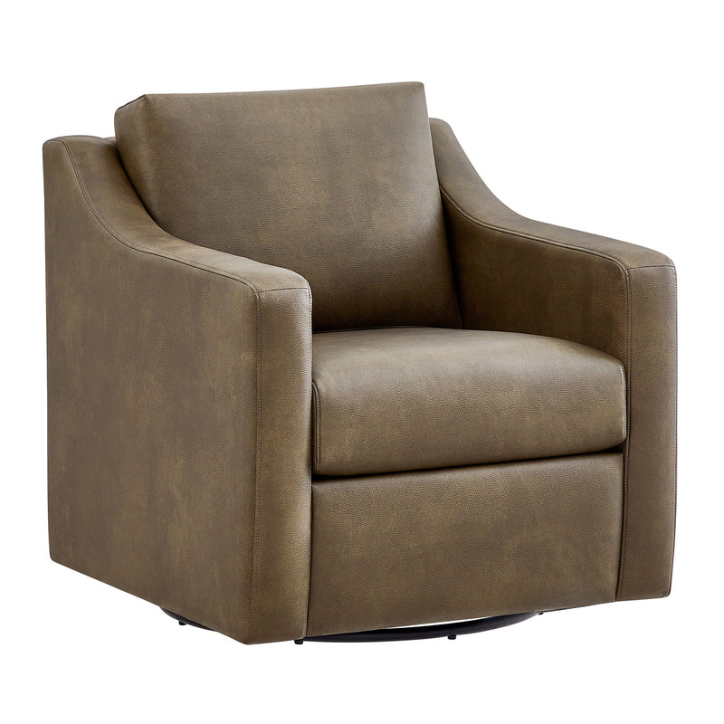 Liora Vegan Leather Swivel Chair
