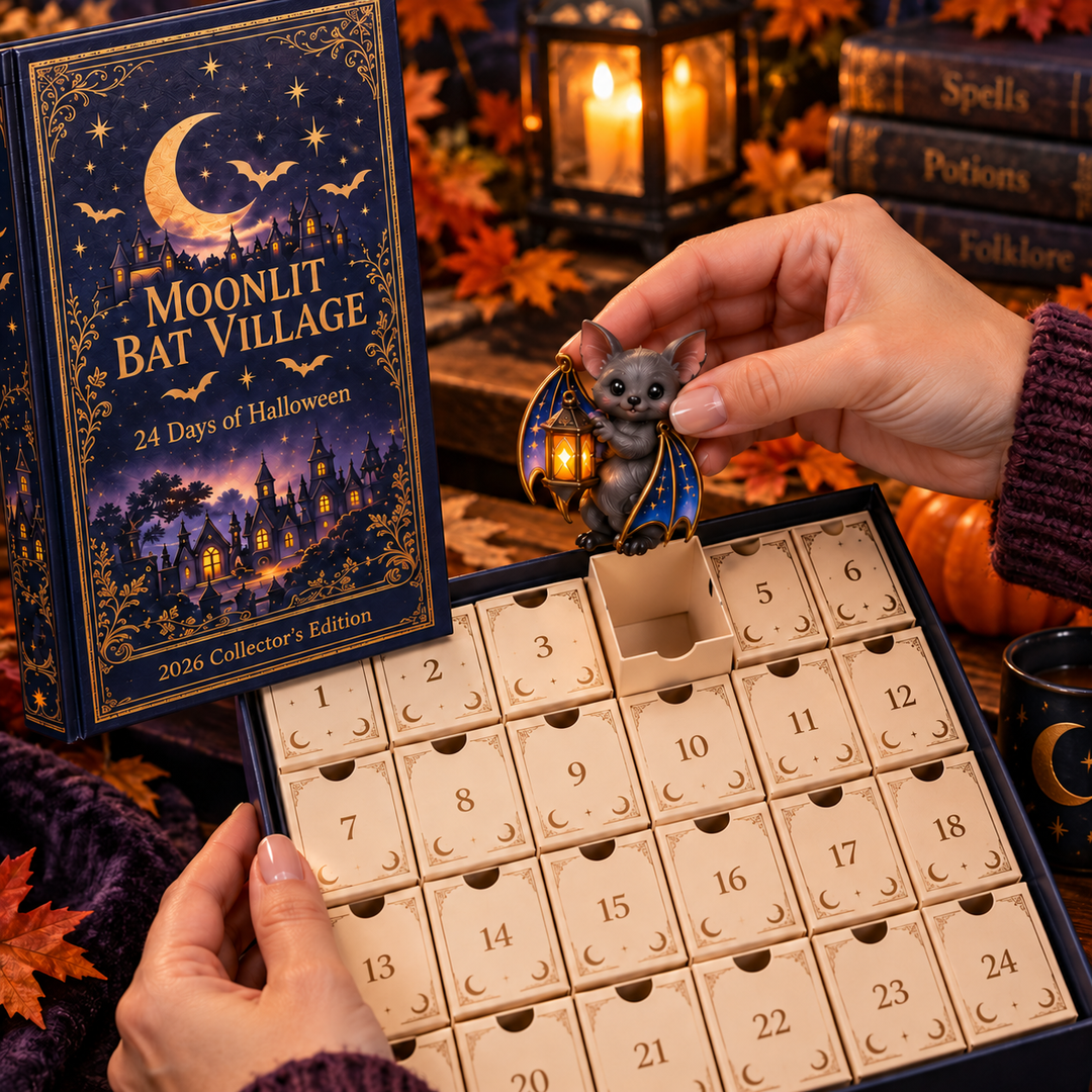 Moonlit Bat Village Countdown Box — additional product view