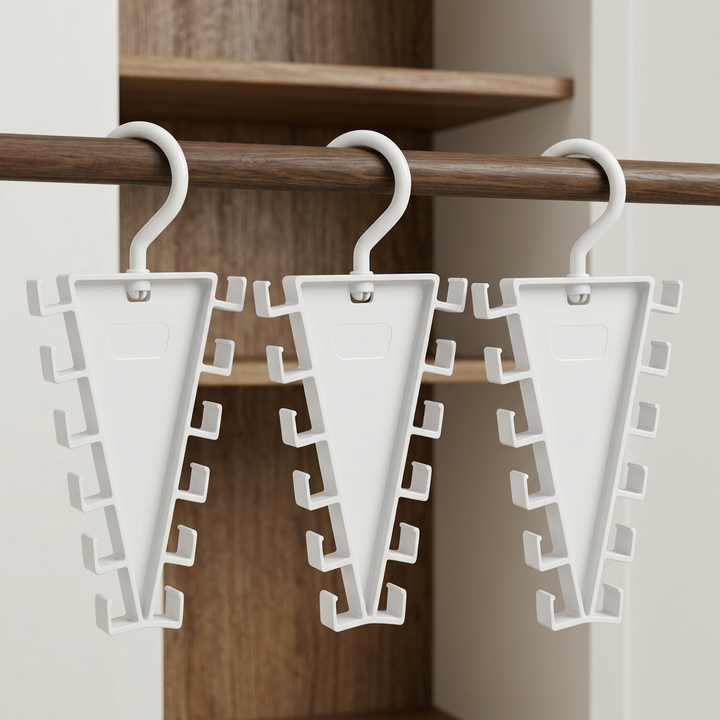 Multi-Hook Closet Hanger — additional details and use