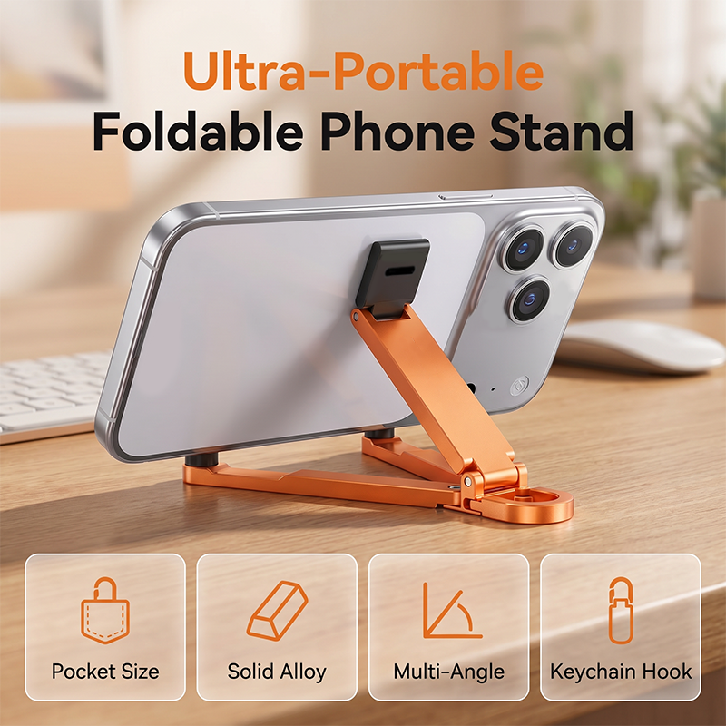 Phone Stand Keychain — additional details and use