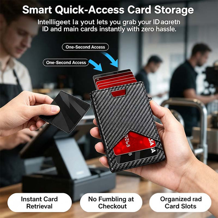 Pop-Up Card Wallet — additional details and use